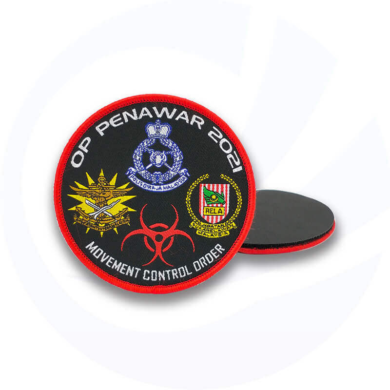 Patches bordados verdes grandes