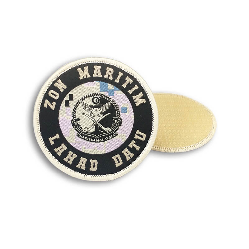 Personalizado fresco bordado insignia decoración de prendas de vestir parche tejido