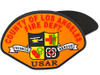 Patch de uniforme de fuego del condado de Orange Orange
